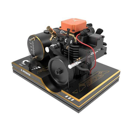 enginediy Toyan FS-S100 Methanol 4 Stroke RC Engine with Toyan Base Set (All Start Kit Included)