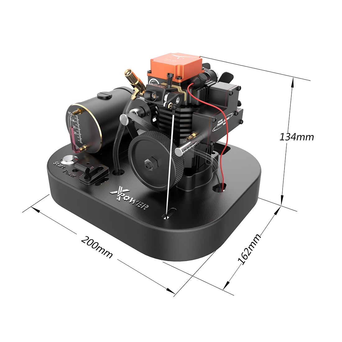 Toyan Engine Start Bracket Base for Toyan FS-S100 FS-S100G FS-S100（W）FS-S100G(W) - stirlingkit